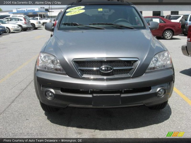 Alpine Gray / Gray 2006 Kia Sorento EX