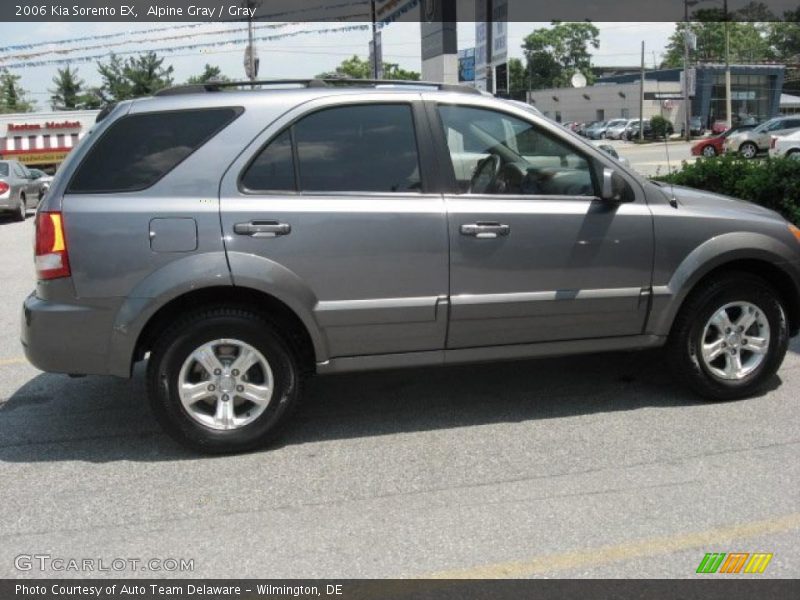 Alpine Gray / Gray 2006 Kia Sorento EX