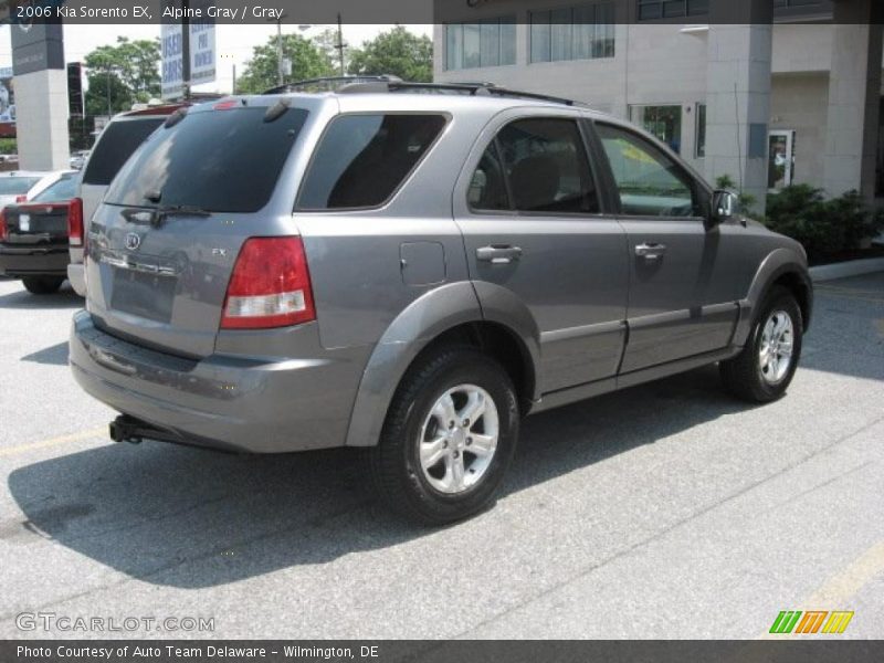 Alpine Gray / Gray 2006 Kia Sorento EX