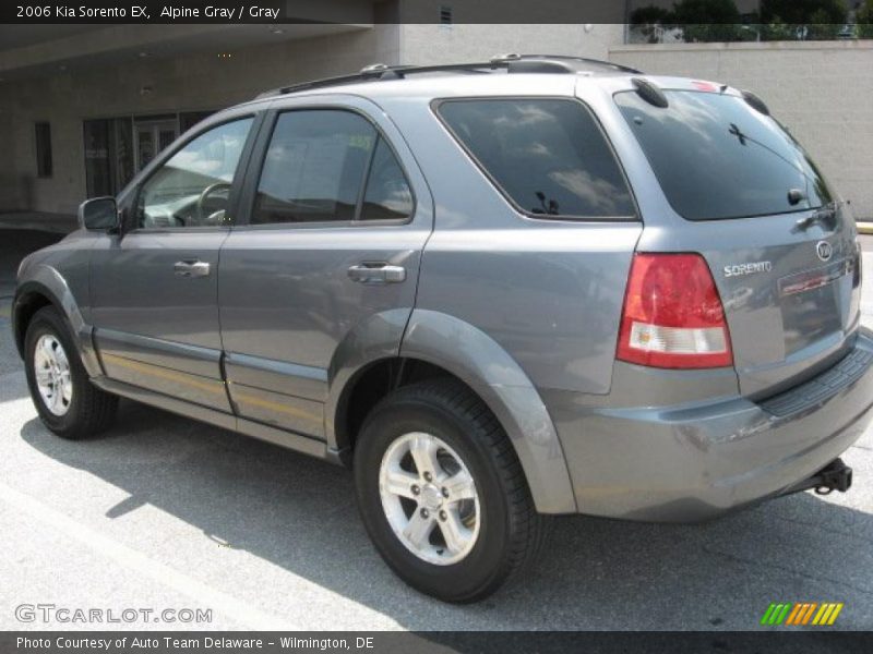 Alpine Gray / Gray 2006 Kia Sorento EX