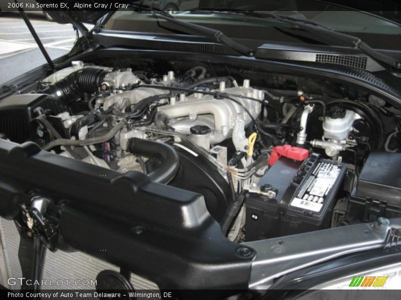 Alpine Gray / Gray 2006 Kia Sorento EX