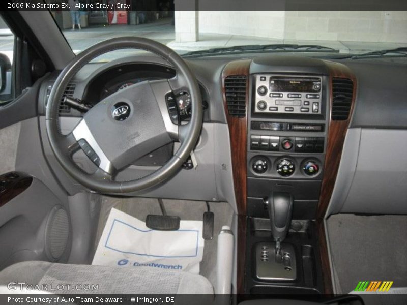 Alpine Gray / Gray 2006 Kia Sorento EX