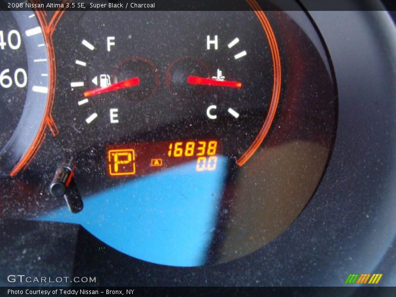 Super Black / Charcoal 2008 Nissan Altima 3.5 SE