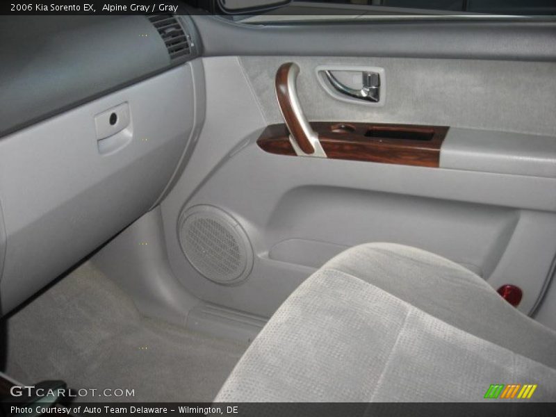 Alpine Gray / Gray 2006 Kia Sorento EX