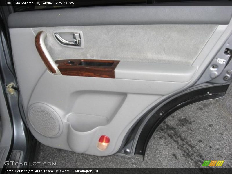 Alpine Gray / Gray 2006 Kia Sorento EX