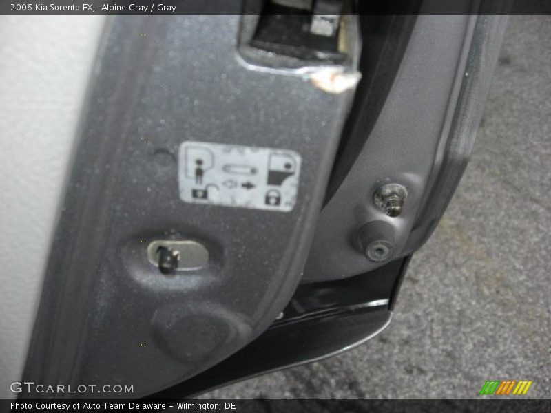 Alpine Gray / Gray 2006 Kia Sorento EX