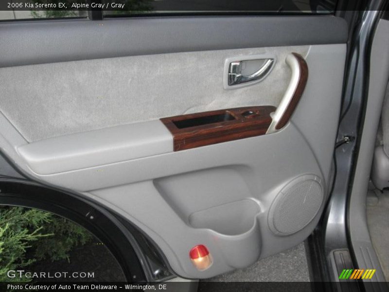 Alpine Gray / Gray 2006 Kia Sorento EX