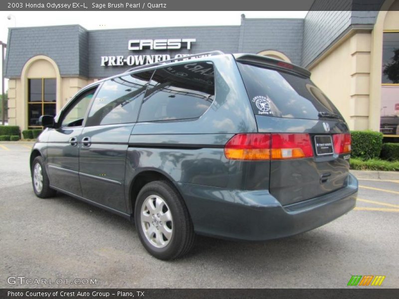 Sage Brush Pearl / Quartz 2003 Honda Odyssey EX-L