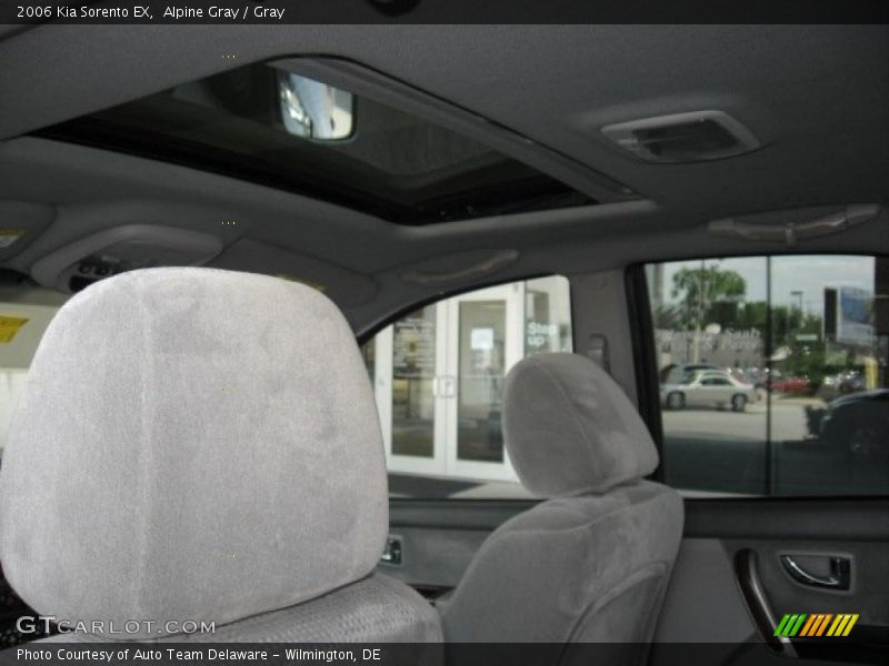 Alpine Gray / Gray 2006 Kia Sorento EX