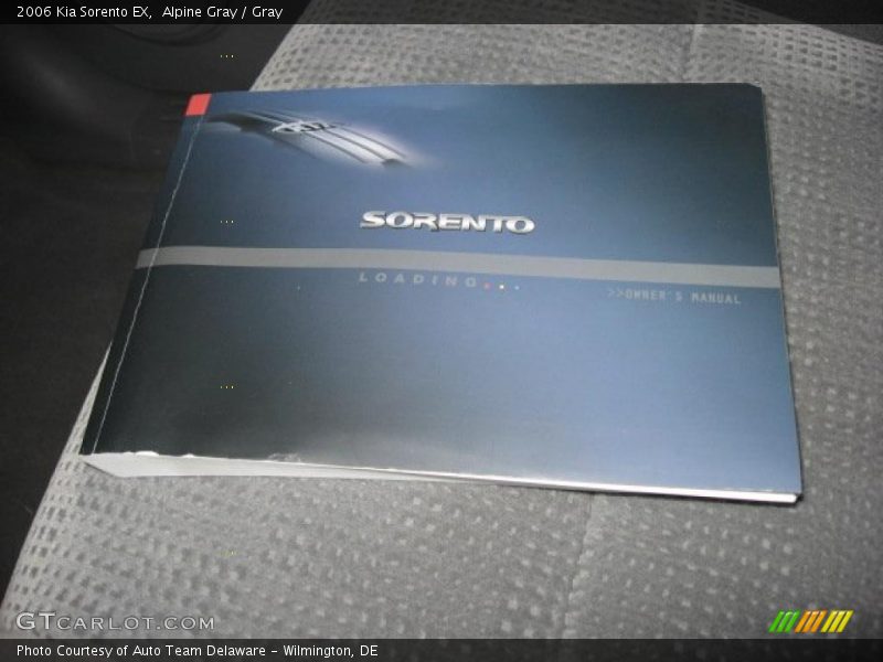 Alpine Gray / Gray 2006 Kia Sorento EX