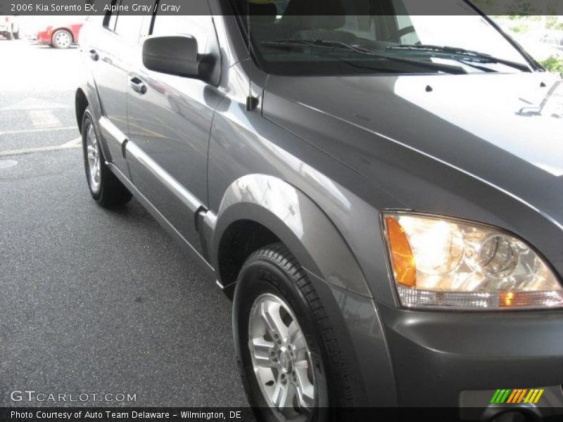 Alpine Gray / Gray 2006 Kia Sorento EX