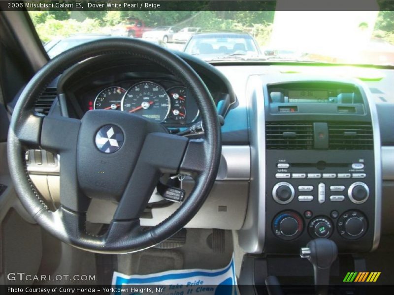 Dover White Pearl / Beige 2006 Mitsubishi Galant ES