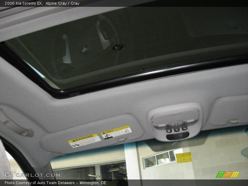 Alpine Gray / Gray 2006 Kia Sorento EX
