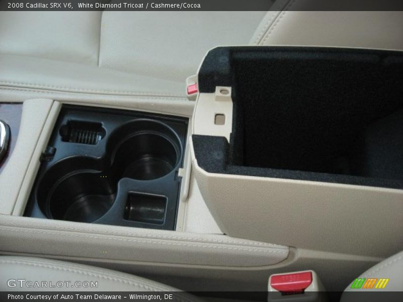 White Diamond Tricoat / Cashmere/Cocoa 2008 Cadillac SRX V6