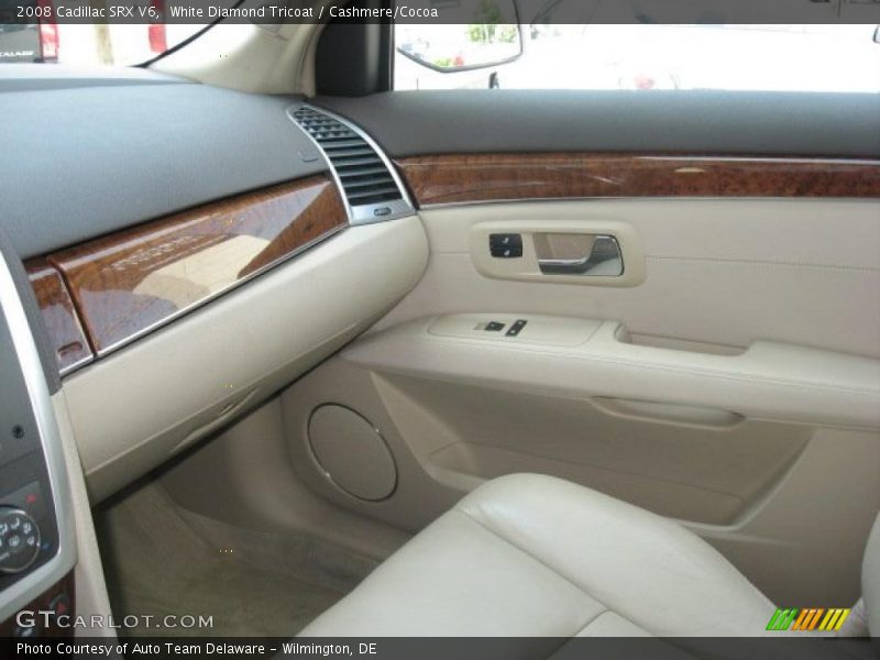 White Diamond Tricoat / Cashmere/Cocoa 2008 Cadillac SRX V6