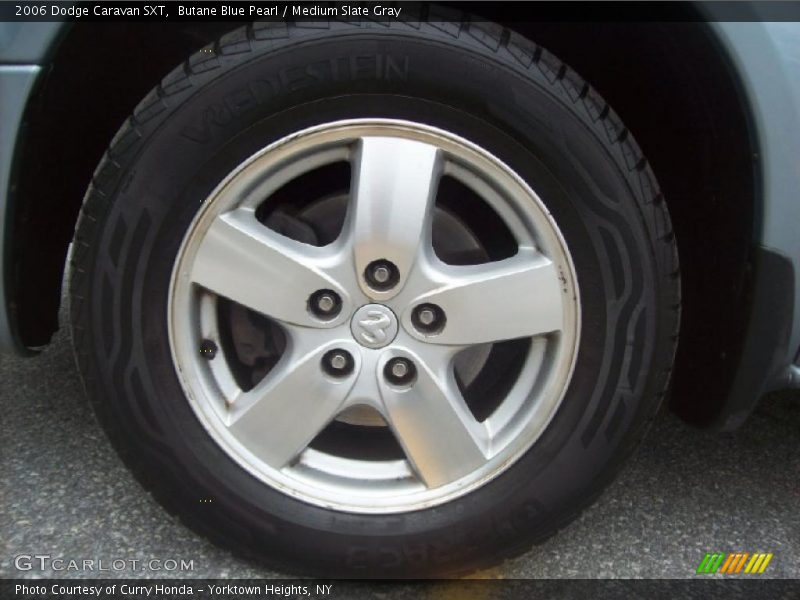 Butane Blue Pearl / Medium Slate Gray 2006 Dodge Caravan SXT