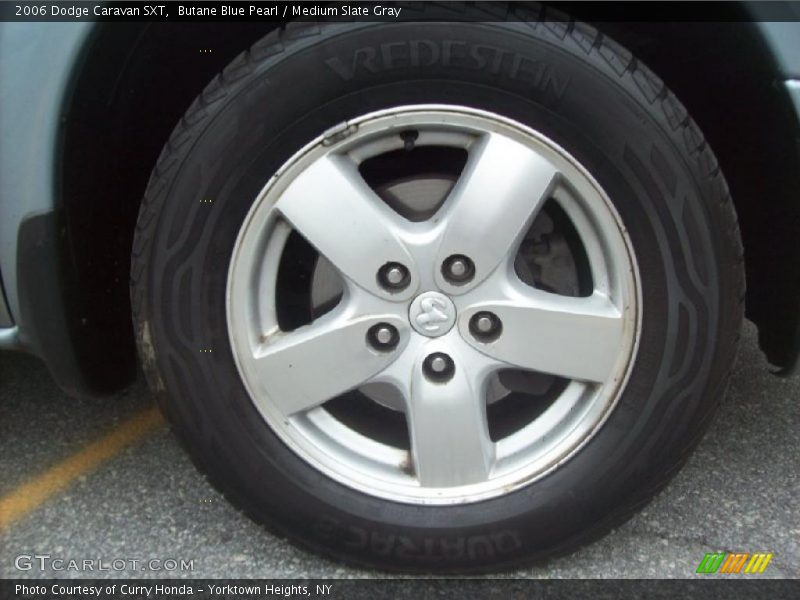 Butane Blue Pearl / Medium Slate Gray 2006 Dodge Caravan SXT