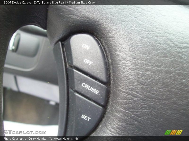 Butane Blue Pearl / Medium Slate Gray 2006 Dodge Caravan SXT
