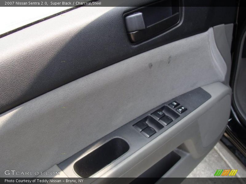 Super Black / Charcoal/Steel 2007 Nissan Sentra 2.0