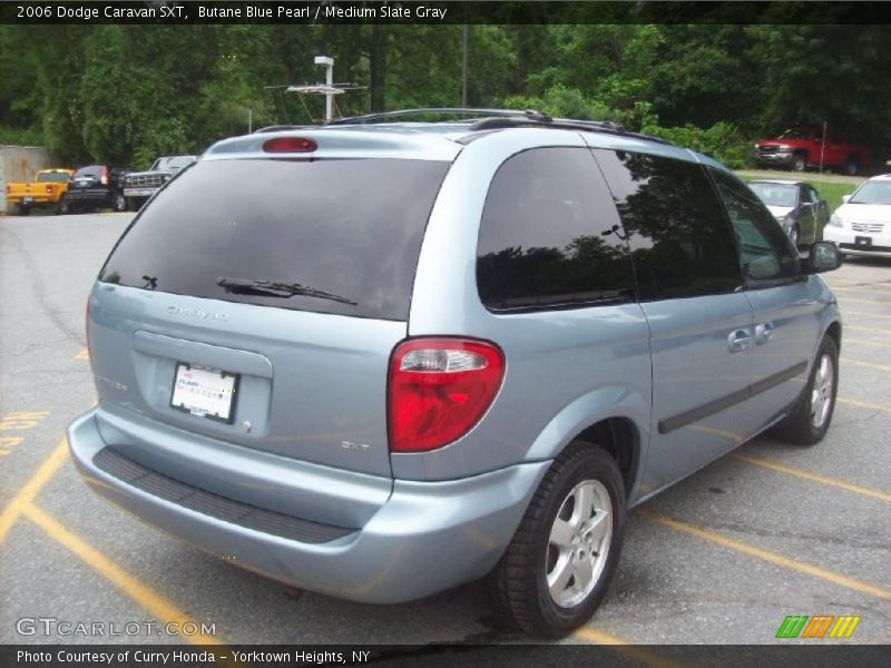 Butane Blue Pearl / Medium Slate Gray 2006 Dodge Caravan SXT
