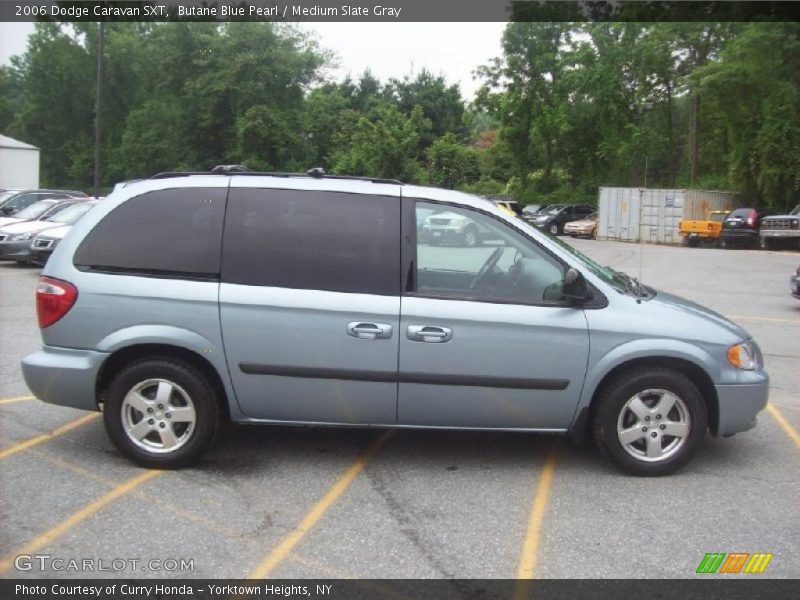 Butane Blue Pearl / Medium Slate Gray 2006 Dodge Caravan SXT