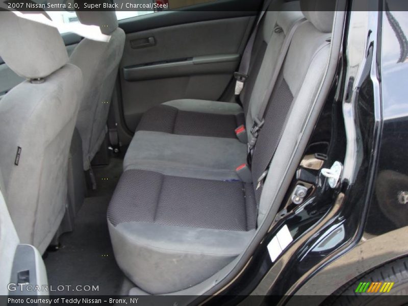 Super Black / Charcoal/Steel 2007 Nissan Sentra 2.0