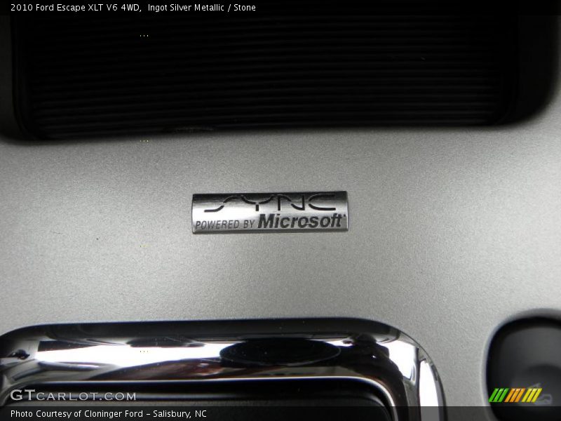 Ingot Silver Metallic / Stone 2010 Ford Escape XLT V6 4WD