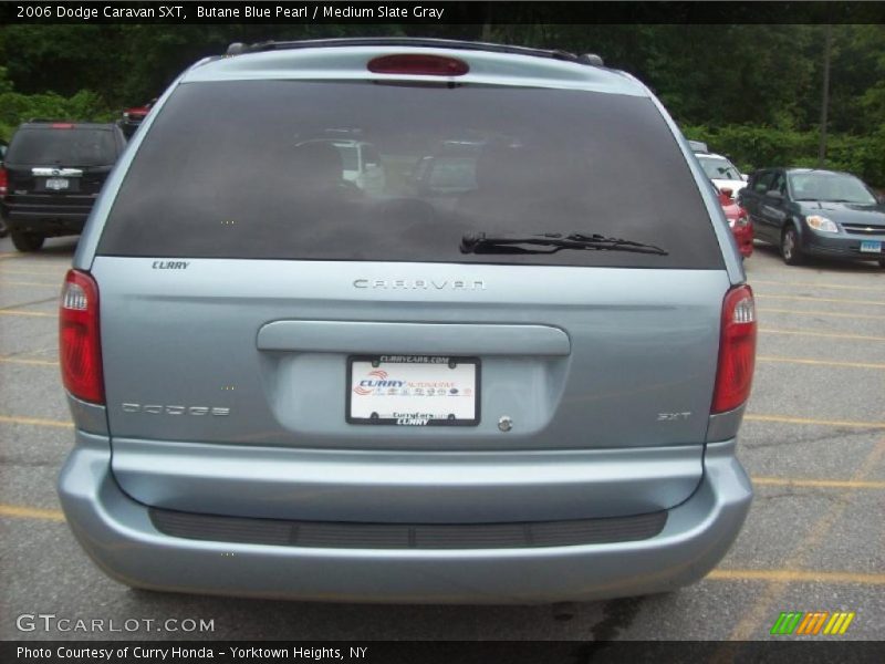 Butane Blue Pearl / Medium Slate Gray 2006 Dodge Caravan SXT