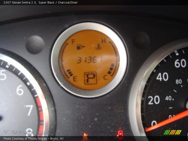 Super Black / Charcoal/Steel 2007 Nissan Sentra 2.0