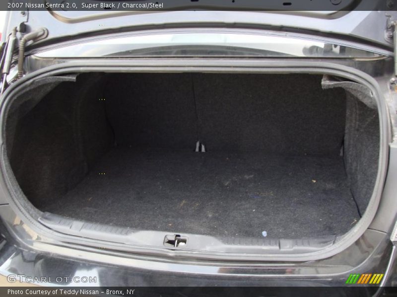 Super Black / Charcoal/Steel 2007 Nissan Sentra 2.0