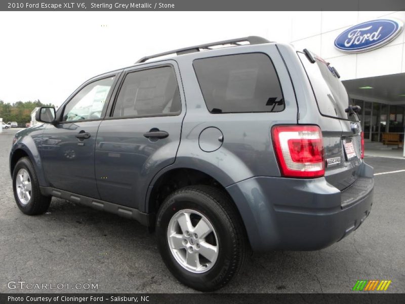 Sterling Grey Metallic / Stone 2010 Ford Escape XLT V6