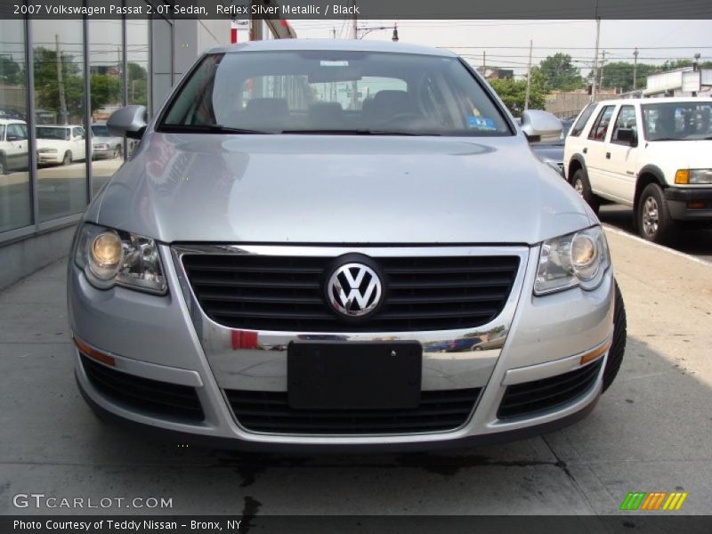Reflex Silver Metallic / Black 2007 Volkswagen Passat 2.0T Sedan