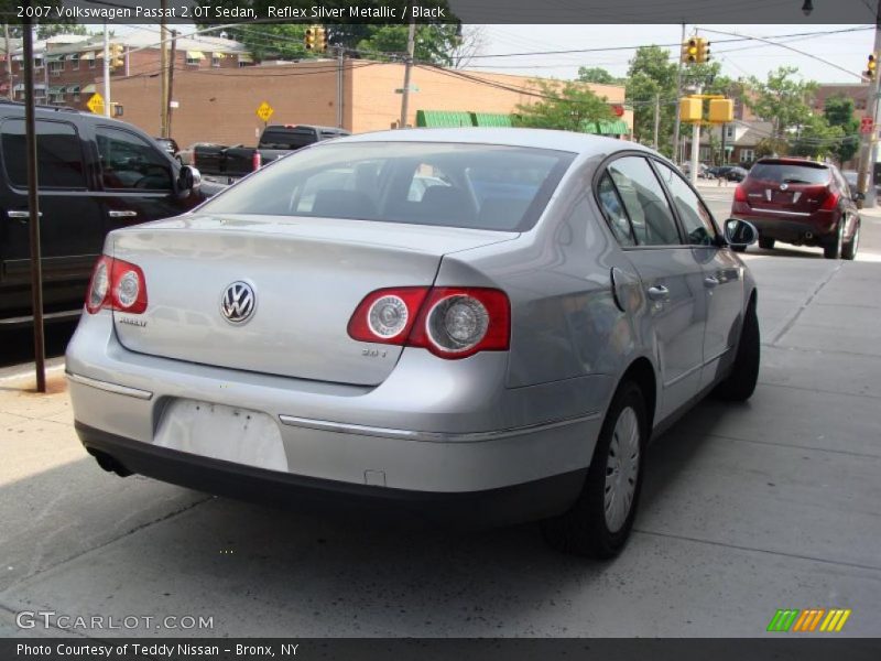Reflex Silver Metallic / Black 2007 Volkswagen Passat 2.0T Sedan