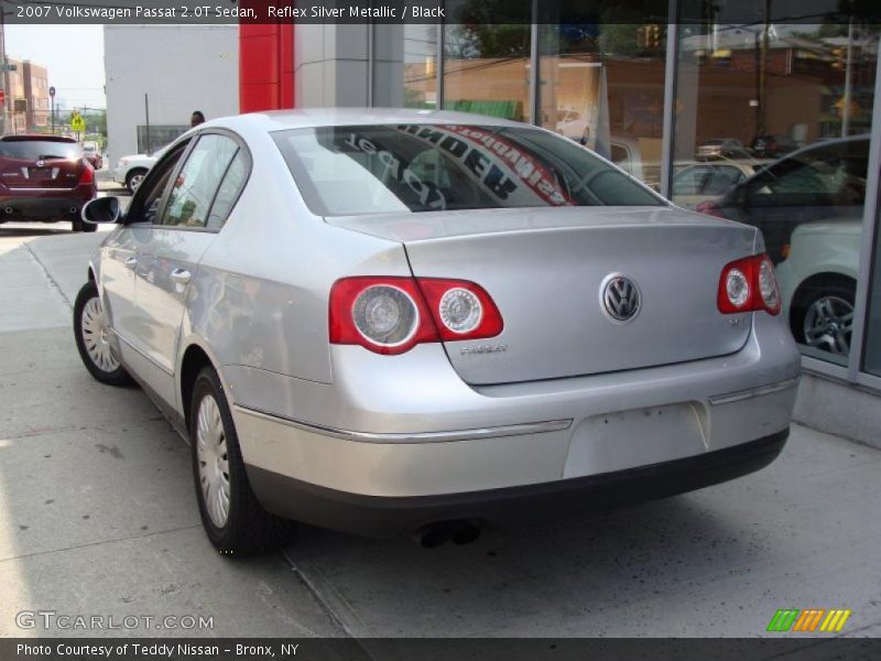 Reflex Silver Metallic / Black 2007 Volkswagen Passat 2.0T Sedan