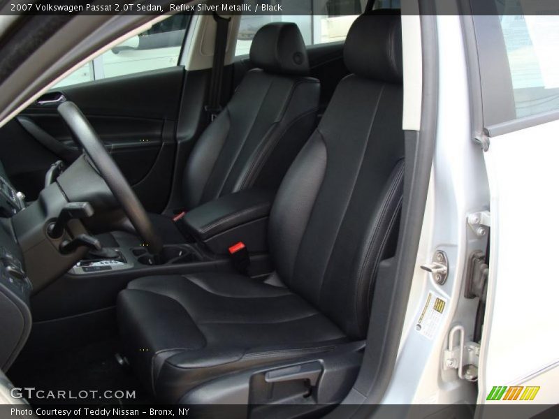 Reflex Silver Metallic / Black 2007 Volkswagen Passat 2.0T Sedan