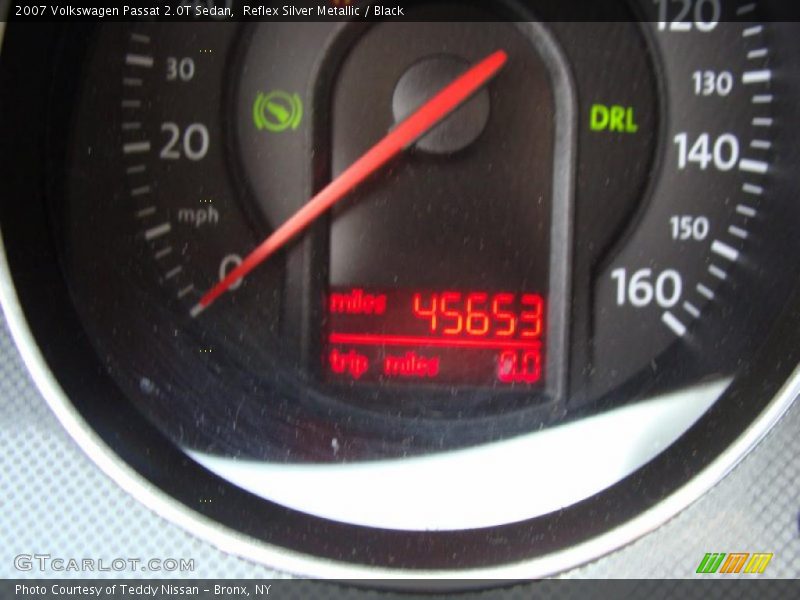 Reflex Silver Metallic / Black 2007 Volkswagen Passat 2.0T Sedan