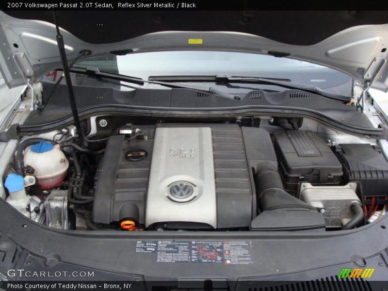 Reflex Silver Metallic / Black 2007 Volkswagen Passat 2.0T Sedan
