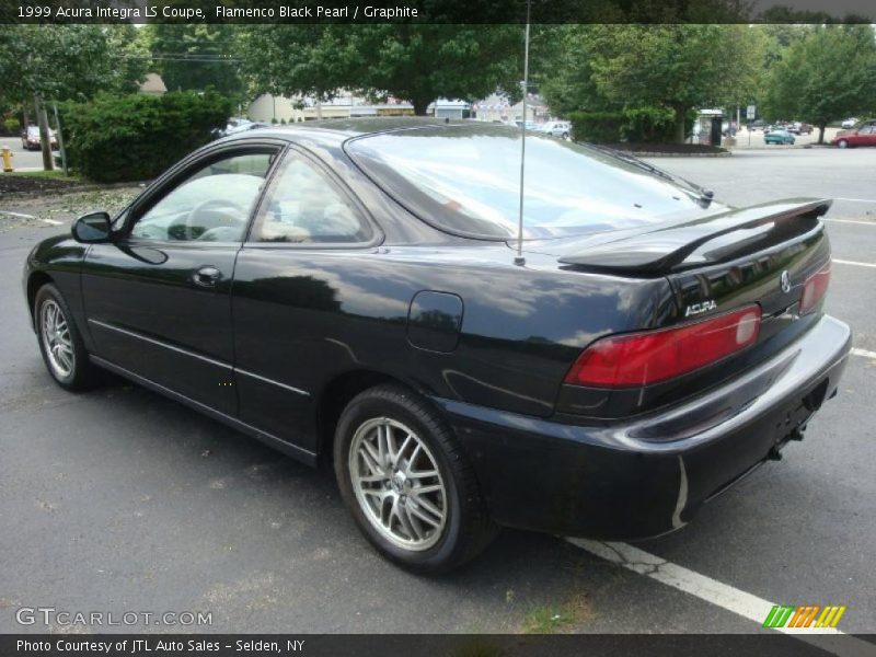 Flamenco Black Pearl / Graphite 1999 Acura Integra LS Coupe