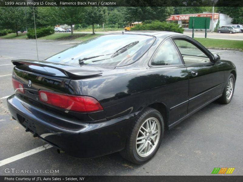Flamenco Black Pearl / Graphite 1999 Acura Integra LS Coupe