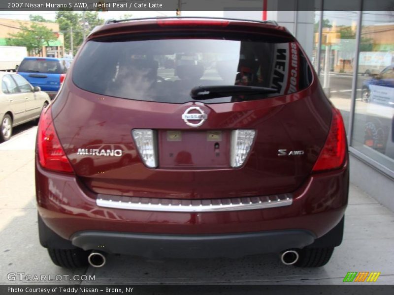 Merlot Pearl / Cafe Latte 2007 Nissan Murano S AWD