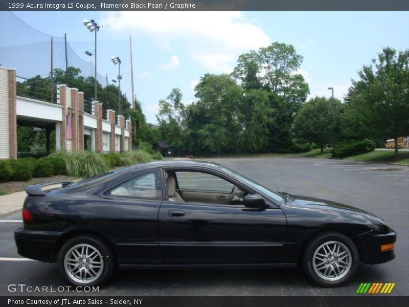 Flamenco Black Pearl / Graphite 1999 Acura Integra LS Coupe