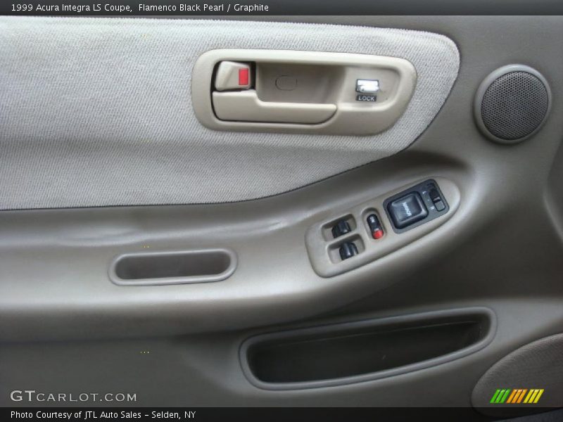 Flamenco Black Pearl / Graphite 1999 Acura Integra LS Coupe