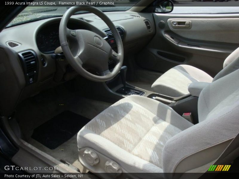 Flamenco Black Pearl / Graphite 1999 Acura Integra LS Coupe