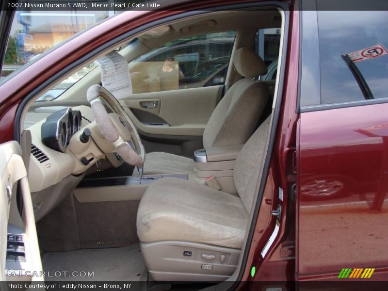Merlot Pearl / Cafe Latte 2007 Nissan Murano S AWD