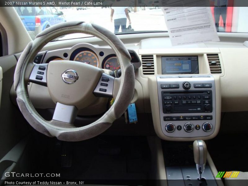 Merlot Pearl / Cafe Latte 2007 Nissan Murano S AWD