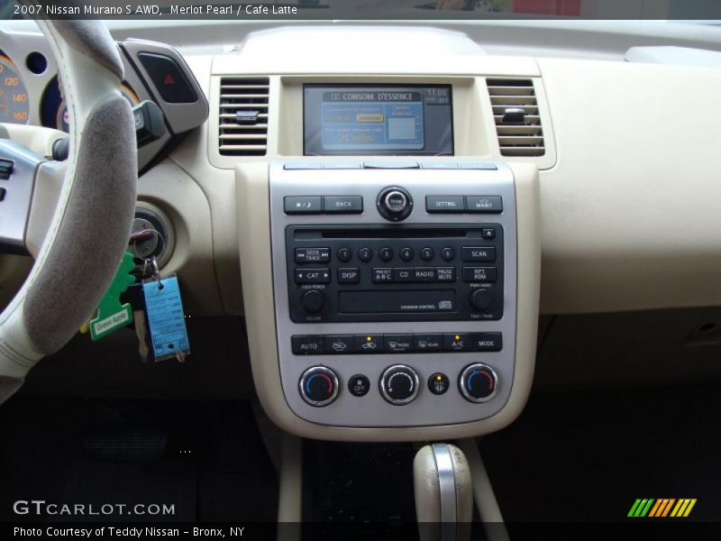 Merlot Pearl / Cafe Latte 2007 Nissan Murano S AWD