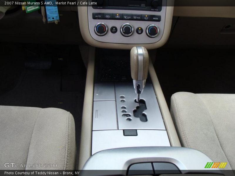 Merlot Pearl / Cafe Latte 2007 Nissan Murano S AWD