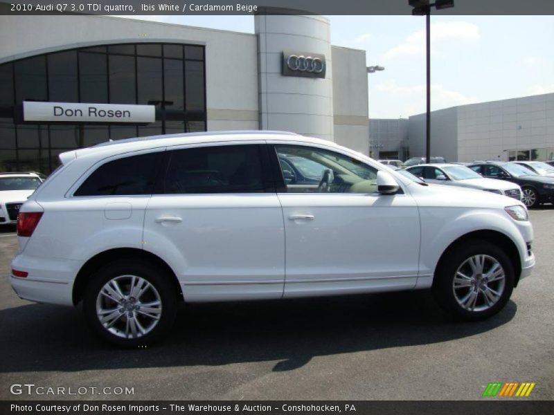 Ibis White / Cardamom Beige 2010 Audi Q7 3.0 TDI quattro