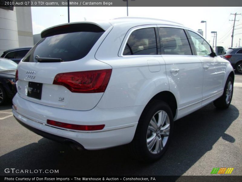 Ibis White / Cardamom Beige 2010 Audi Q7 3.0 TDI quattro