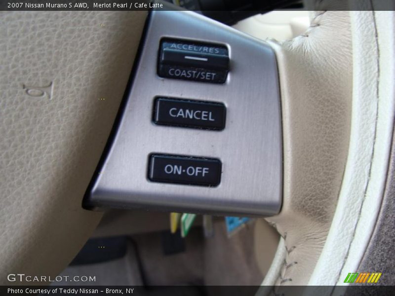 Merlot Pearl / Cafe Latte 2007 Nissan Murano S AWD